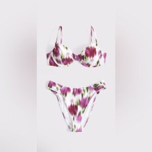 Abercrombie & Fitch Ruched Mid Rise Bikini